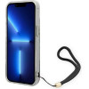 Guess GUOHCP14SHFLSB iPhone 14 6.1 blue / blue hardcase Flower Strap - (GUE002134-0)