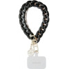 Guess GUOUCBMC4MK Universal Big Hand Strap case - black Acrylic 4G Charm - (GUE002948-0)