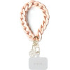 Guess GUOUCBMC4MP Universal Big Hand Strap case - pink Acrylic 4G Charm - (GUE002949-0)