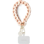 Guess GUOUCBMC4MP Universal Big Hand Strap case - pink Acrylic 4G Charm - (GUE002949-0)