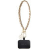 Guess GUOUCHSAMC4P Universal Hand Strap case - pink Saffiano Chain 4G Charm - (GUE002945-0)