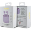 Guess GUTWST26PSU TWS Bluetooth headphones + docking station - purple Classic EST Logo - (GUE002958-0)