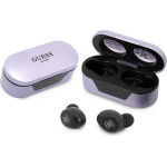 Guess GUTWST31EU TWS Bluetooth headphones + docking station purple/purple - (GUE003149-0)