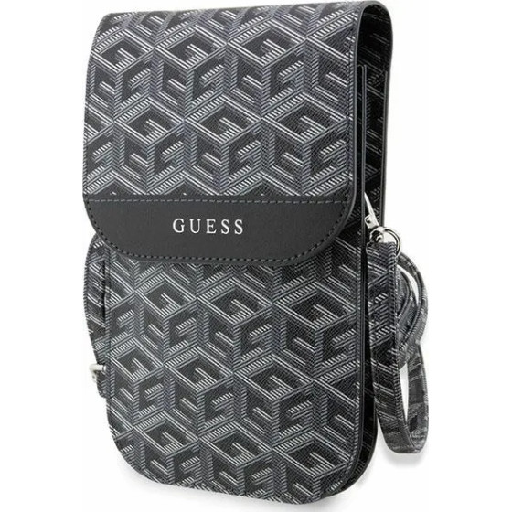 Guess Handbag GUWBHGCFSEK black/black GCube Stripe - (GUE002883-0)
