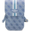 Guess handbag GUWBP4RPSB - blue 4G Stripes - (GUE002890-0)