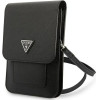 Guess Handbag GUWBSATMBK black / black Saffiano Triangle - (GUE002049-0)