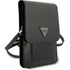 Guess Handbag GUWBSATMBK black / black Saffiano Triangle - (GUE002049-0)
