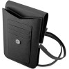 Guess Handbag GUWBSATMBK black / black Saffiano Triangle - (GUE002049-0)