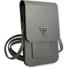 Guess Handbag GUWBSATMGR gray / gray Saffiano Triangle - (GUE002050-0)