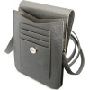 Guess Handbag GUWBSATMGR gray / gray Saffiano Triangle - (GUE002050-0)
