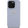 Guess Hot Stamp 4G Pattern Triangle Metal Logo iPhone 16 Pro Case - Purple - (GUE004413-0)