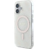 Guess IML 4G Background MagSafe Case for iPhone 16 Plus - White - (GUE003973-0)