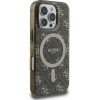 Guess IML 4G Background MagSafe iPhone 16 Pro Case - Brown - (GUE003970-0)