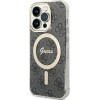Guess IML 4G MagSafe case for iPhone 15 Pro - black - (GUE003381-0)
