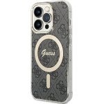 Guess IML 4G MagSafe case for iPhone 15 Pro - black - (GUE003381-0)