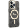 Guess IML 4G MagSafe case for iPhone 15 Pro - black - (GUE003381-0)