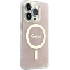 Guess IML 4G MagSafe case for iPhone 15 Pro - pink - (GUE003578-0)
