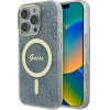 Guess IML 4G MagSafe Case for iPhone 16 Pro Max - Blue - (GUE004036-0)