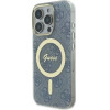 Guess IML 4G MagSafe Case for iPhone 16 Pro Max - Blue - (GUE004036-0)