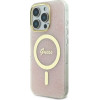 Guess IML 4G MagSafe Case for iPhone 16 Pro Max - Pink - (GUE004039-0)