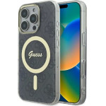 Guess IML 4G MagSafe iPhone 16 Pro Case - Black - (GUE004029-0)