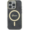 Guess IML 4G MagSafe iPhone 16 Pro Case - Black - (GUE004029-0)