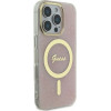 Guess IML 4G MagSafena iPhone 16 Pro Case - Pink - (GUE004038-0)