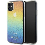 Guess IML Faceted Mirror Disco Iridescent case for iPhone 11 / Xr - multicolor - (GUE003398-0)