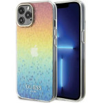 Guess IML Faceted Mirror Disco Iridescent case for iPhone 12/12 Pro - multicolor - (GUE003399-0)