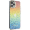 Guess IML Faceted Mirror Disco Iridescent case for iPhone 12/12 Pro - multicolor - (GUE003399-0)