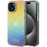Guess IML Faceted Mirror Disco Iridescent case for iPhone 14 / 15 / 13 - multicolor - (GUE003402-0)