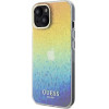 Guess IML Faceted Mirror Disco Iridescent case for iPhone 14 / 15 / 13 - multicolor - (GUE003402-0)