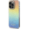 Guess IML Faceted Mirror Disco Iridescent case for iPhone 15 Pro - multicolored - (GUE003137-0)
