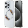 Guess IML Flowers Wreatch MagSafe case for iPhone 15 Pro - transparent - (GUE003497-0)