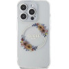Guess IML Flowers Wreatch MagSafe case for iPhone 15 Pro - transparent - (GUE003497-0)
