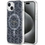 Guess IML GCube MagSafe case for iPhone 15 / 14 / 13 - black - (GUE003499-0)