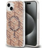Guess IML GCube MagSafe case for iPhone 15 / 14 / 13 - brown - (GUE003507-0)