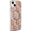 Guess IML GCube MagSafe case for iPhone 15 / 14 / 13 - brown - (GUE003507-0)