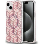 Guess IML GCube MagSafe case for iPhone 15 / 14 / 13 - pink - (GUE003503-0)