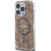Guess IML GCube MagSafe case for iPhone 15 Pro - brown - (GUE003509-0)