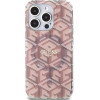 Guess IML GCube MagSafe case for iPhone 15 Pro - pink - (GUE003505-0)