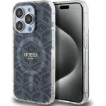 Guess IML GCube MagSafe case for iPhone 15 Pro Max - black - (GUE003502-0)
