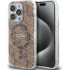 Guess IML GCube MagSafe case for iPhone 15 Pro Max - brown - (GUE003510-0)