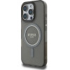 Guess IML Glitter Circle MagSafe case for iPhone 16 Pro - black - (GUE004126-0)