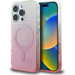 Guess IML Glitter Gradient MagSafe Case for iPhone 16 Pro - Pink - (GUE003966-0)
