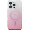Guess IML Glitter Gradient MagSafe Case for iPhone 16 Pro - Pink - (GUE003966-0)