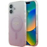 Guess IML Glitter Gradient MagSafe iPhone 16 Case - Pink - (GUE003964-0)