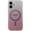 Guess IML Glitter Gradient MagSafe iPhone 16 Case - Pink - (GUE003964-0)