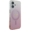 Guess IML Glitter Gradient MagSafe iPhone 16 Case - Pink - (GUE003964-0)