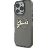 Guess IML Heart Case for iPhone 16 Pro - Black - (GUE003981-0)